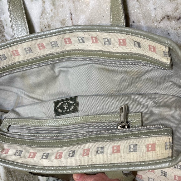 Bally "B" Print Canvas Handle Bag Tote - Picture 2 of 16